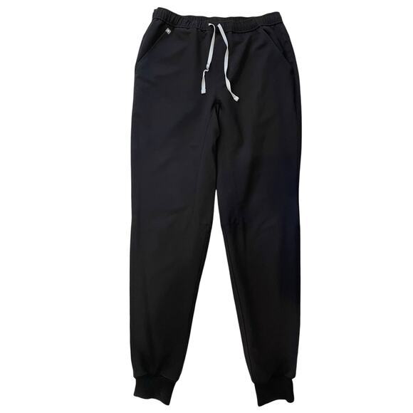 FIGS Tansen Jogger Scrub Pants Men Medium Jogger Black Drawstring Waist‎ - Picture 3 of 17